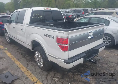 2013 Ford F-150 Platinum from USA, damaged, VIN 1FTFW1ET4DFB73704